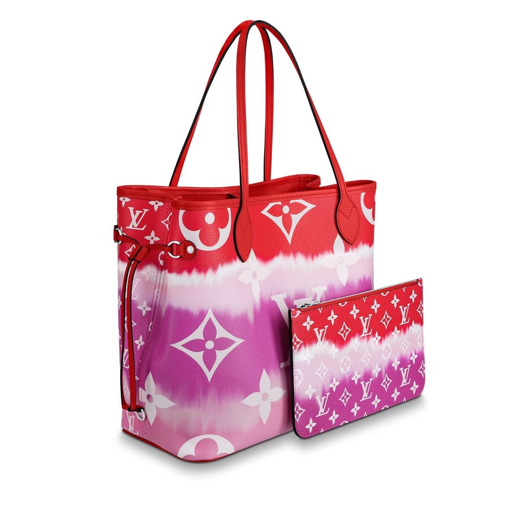 SOLD 🥰 Louis Vuitton ESCALE Neverfull RED - Picture 3 of 16
